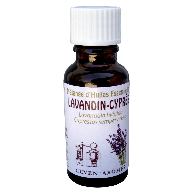 Aceite esencial de lavandín-ciprés