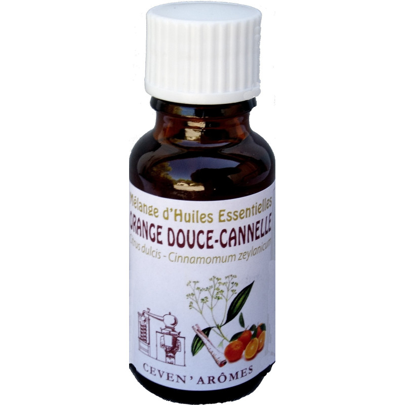 Olio essenziale di arancia e cannella