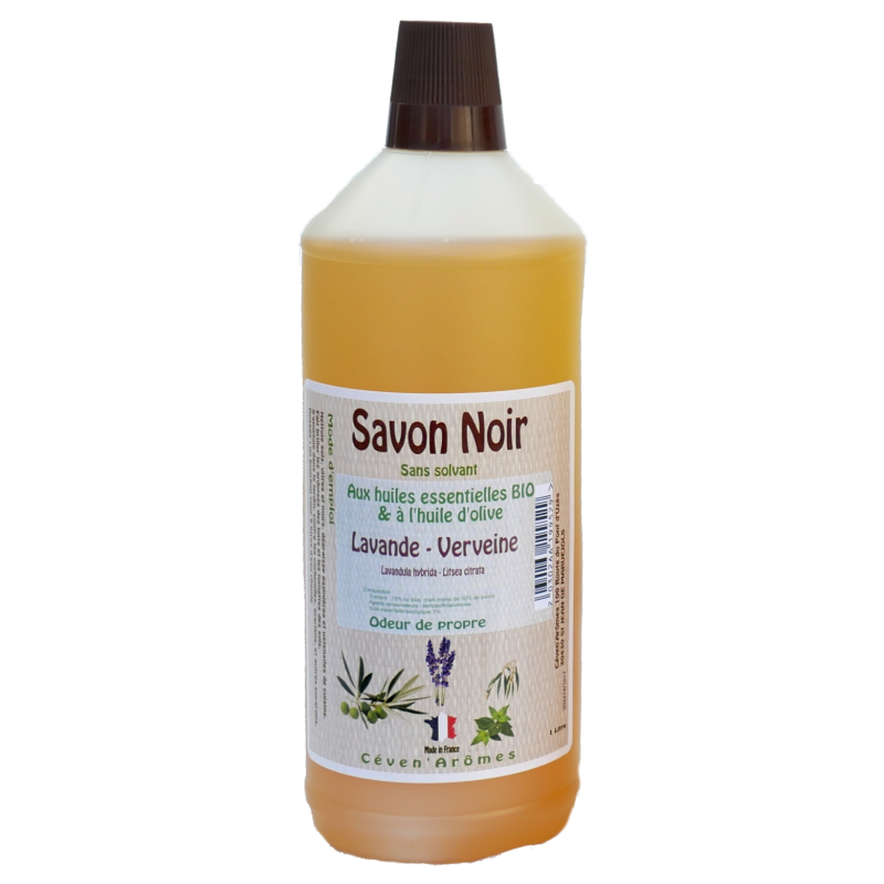 Jabón Negro Aceite de Oliva-Lavanda-Verbena 1L
