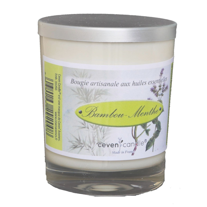 대나무 & 민트 수제 양초