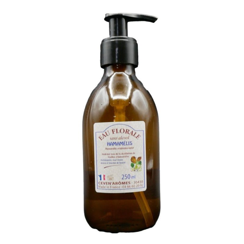 Witch hazel floral water with pump