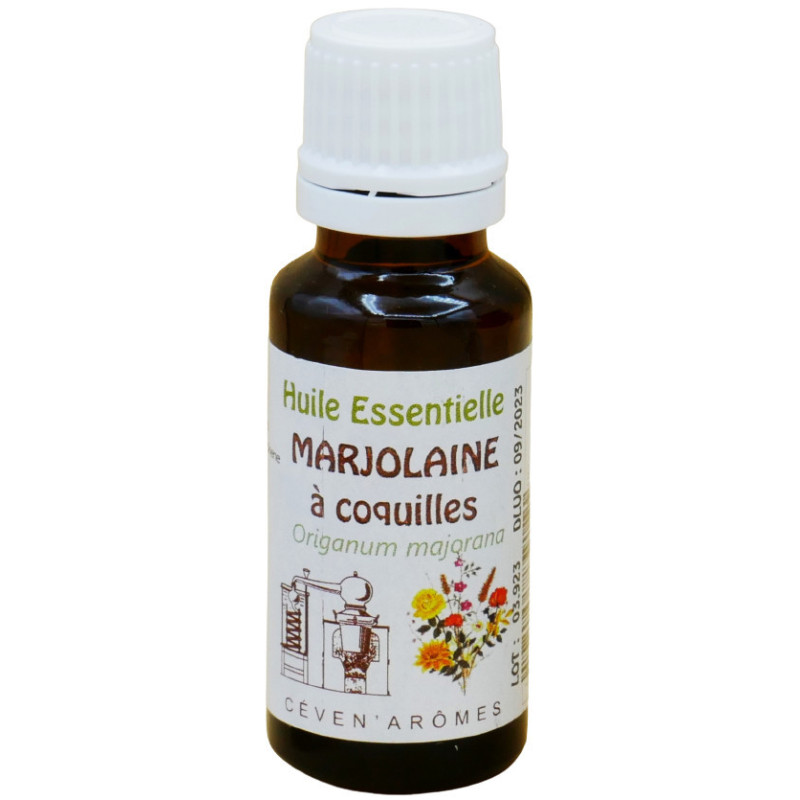 Aceite esencial de mejorana descascarada